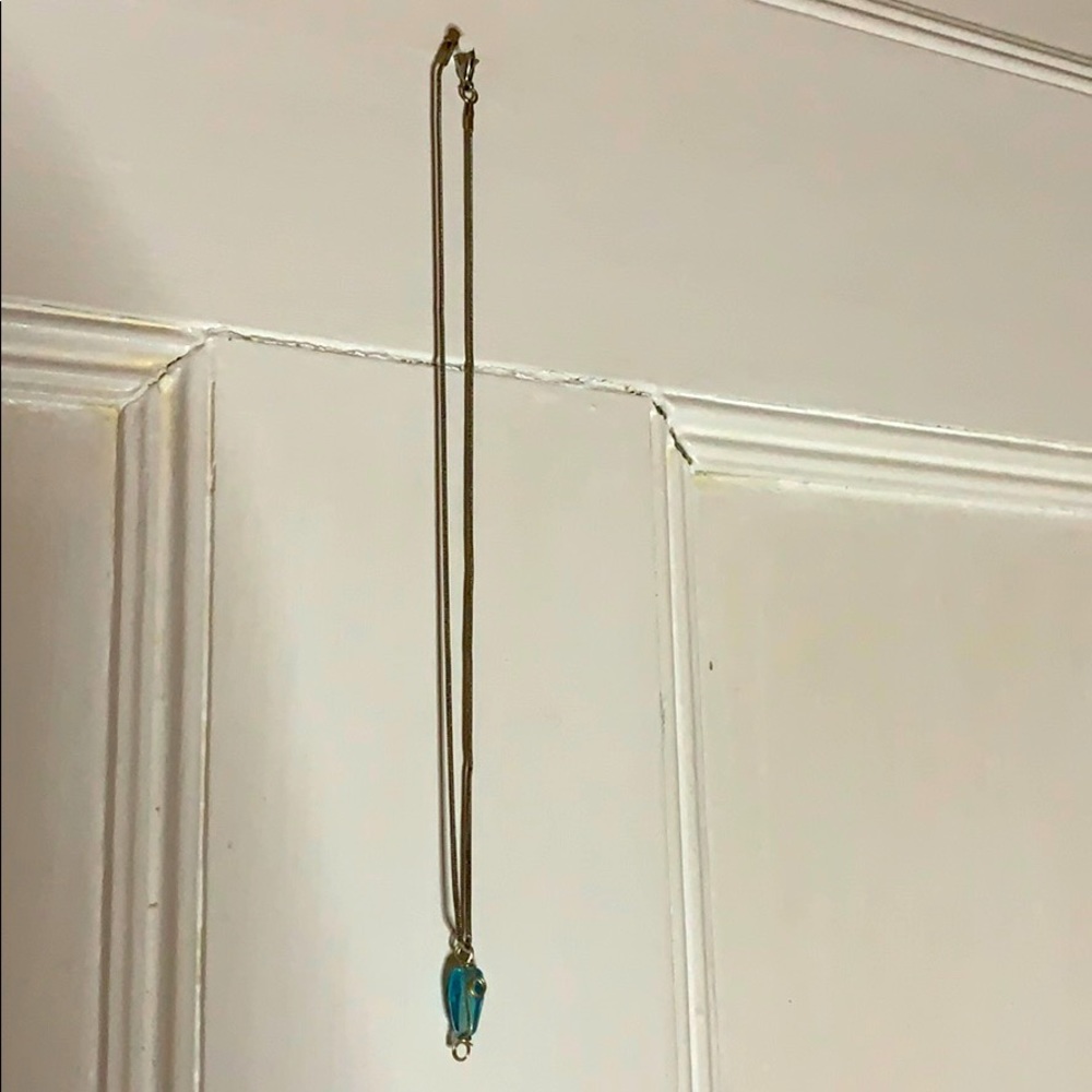 Little blue necklace